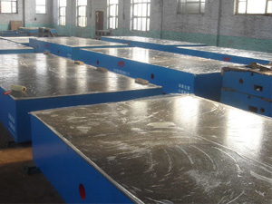 鑄鐵平臺在生產(chǎn)線上的應(yīng)用